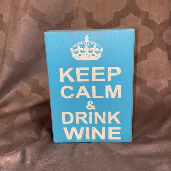 Cute Wine Sign - Picture 1 of 5